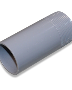 Adapter for tube aluminium 1 1/2" with outside thread